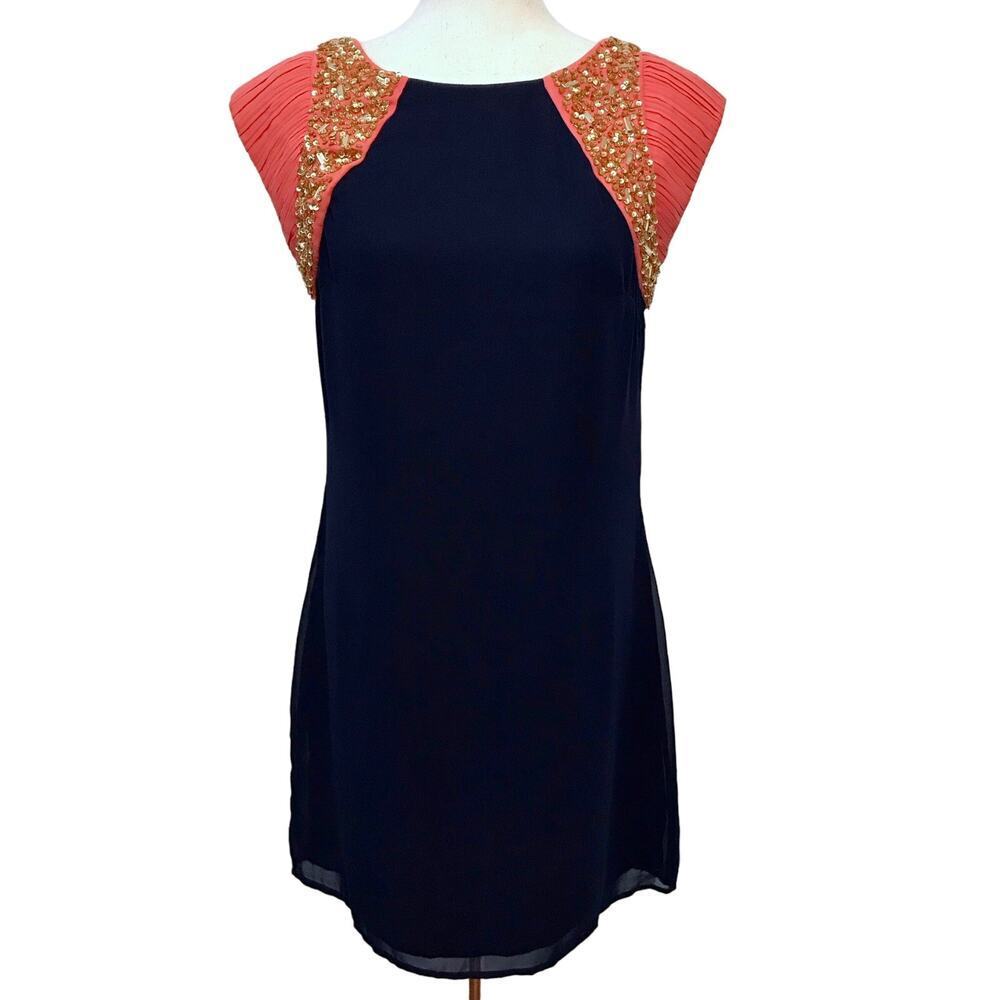 London Dress Company NWT Mini Shift Party Dress Women 6